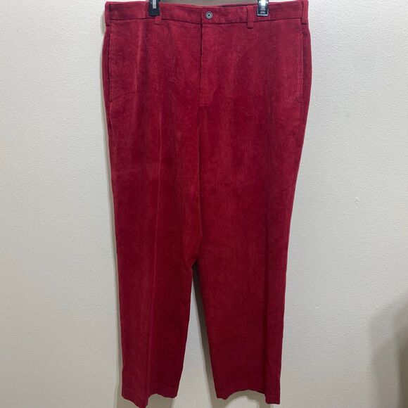 Brooks Brothers Red Corduroy Pants Men's Size 40"X32" - Picture 1 of 11
